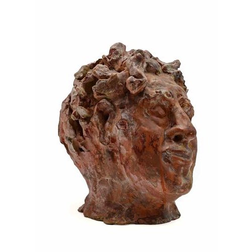 Painted terracotta sculture realized by sirio pellegrini in 1960s. Good condition. Sirio pellegrini, born in rome on march...