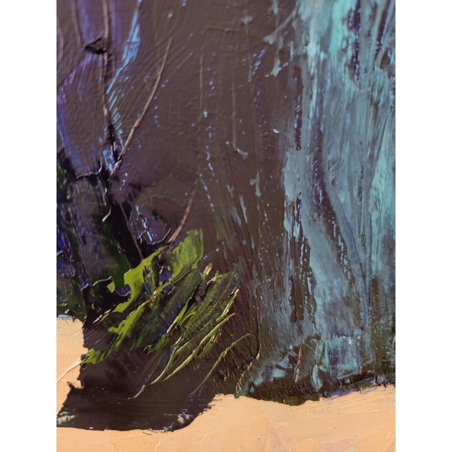 Cliffside 5, Contemporary Seascape Landscape Oil Painting For Sale - Image 4 of 10