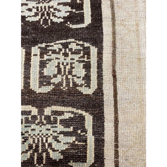 Brown 1980s Turkish Anatolian Area Rug 4’0″ X 6’9″ For Sale - Image 8 of 9