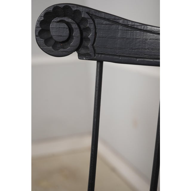Lawrence Crouse Bench Made Windsor Armchair For Sale - Image 9 of 18