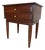 Willet Transitional Mid Century Modern Cherry 2 Drawer Nightstand For Sale