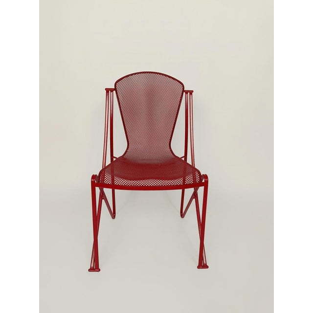 1980s Postmodern Outdoor Chairs attributed to Oscar Tusquets Blanca for Aleph-Driade, 1980s, Set of 6 For Sale - Image 5 of 18