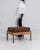 Oak Stool With Upholstered Seat, France, Circa 1970 For Sale In Greensboro - Image 6 of 8