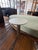 Custom Palms Hotel Las Vegas Daybed – Sculptural Oval Form With Integrated Side Tables & Caster Base For Sale - Image 4 of 16