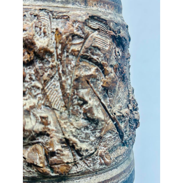 Signed Vintage Artist Pottery Vase For Sale - Image 4 of 6