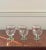 Glass Vintage Italian Glass Footed Dessert Cups- Set of 6 For Sale - Image 7 of 7