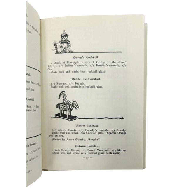 Barflies & Cocktails 300 Recipes Harry’s New York Bar Book 2008 Ibf For Sale - Image 9 of 13