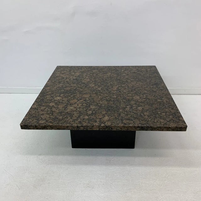 1980s Granite Coffee / Side Tables, 1980s, Set of 2 For Sale - Image 5 of 9