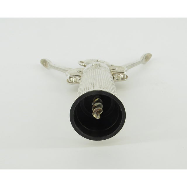 Metal Pierre Sommelier Silverplated Corkscrew For Sale - Image 7 of 8