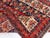 Early 20th Century Antique Persian Shiraz Red, Ivory, Black Handmade Wool Carpet For Sale - Image 5 of 9