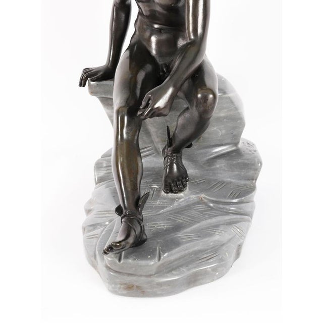 Unknown, Mercury Hermes, 19th Century, Bronze For Sale - Image 10 of 18