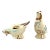Mid Century Redwing Pottery Bob White Quail Salt and Pepper Shakers For Sale