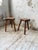 Vintage Oak Stools by Henri Bataille, 1950s, Set of 2 For Sale - Image 4 of 18