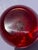 Mid-Century Modern 1994 Hand-Signed Richard Blenko Ruby Red Glass Apple Paperweight - Model #882 For Sale - Image 3 of 12