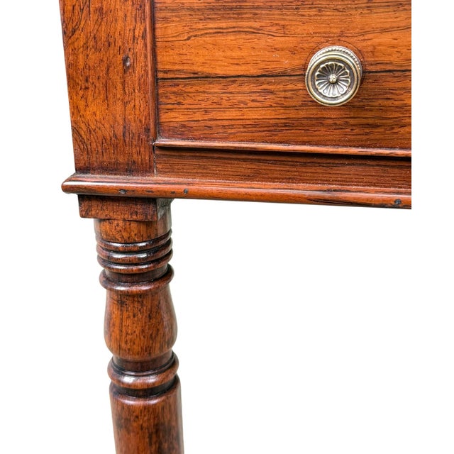 19th Century Early 19th Century Regency Rosewood Pembroke Table For Sale - Image 5 of 12