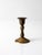 Vintage Brass Candlestick Holder For Sale - Image 4 of 8