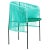 Blue Mint Caribe Dining Chair by Sebastian Herkner For Sale - Image 8 of 8