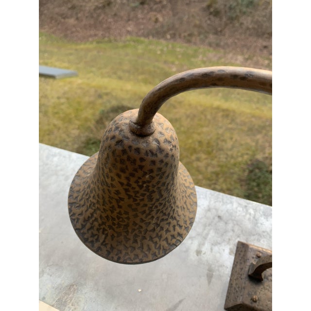 Art Deco Hammered Table Lamp, 1920s For Sale - Image 6 of 16