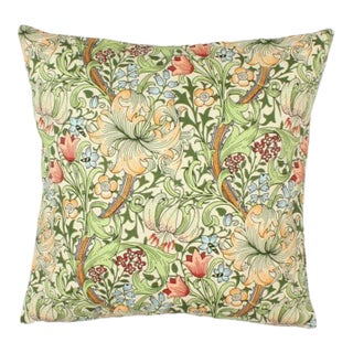 William Morris Golden Lily Cushion For Sale
