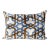 Contemporary Mineral & Walnut Wash Velvet Pillow For Sale