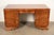 Art Deco Louis Majorelle Style Antique French Art Deco Burled Walnut Executive Desk | Circa 1930s For Sale - Image 3 of 12