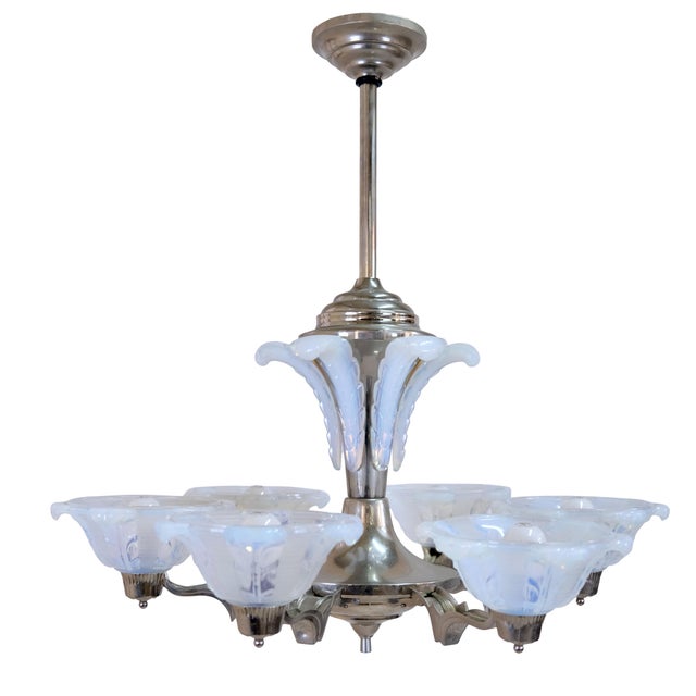 Ceiling Lamp with Metal Mount, 1930s For Sale - Image 13 of 13