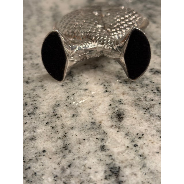 Vintage Christofle Deux Poissons Silver-Plated Fish Vase, After Émile Reiber For Sale - Image 13 of 17