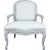 Our stunning Sailcloth Salt Fauteuil Chairs fused not only timeless elegance, but great craftsmanship. Hand-painted and...