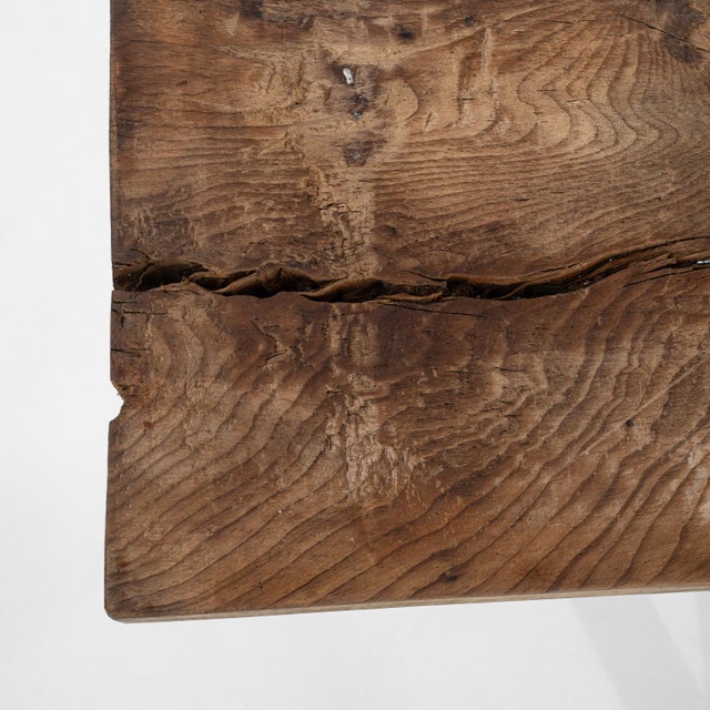 Wood Early 20th Century French Industrial Table For Sale - Image 7 of 18