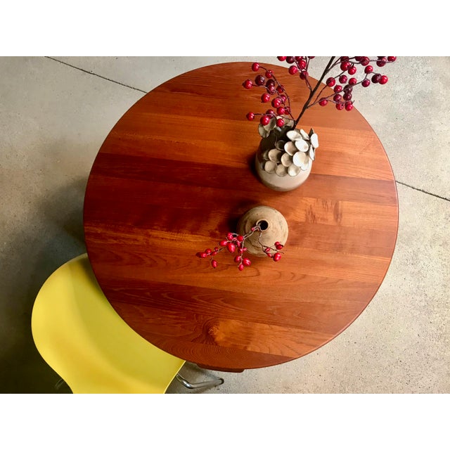 Danish Solid Teak Side or Coffee Table by Dyrlund For Sale - Image 13 of 17