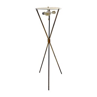 Mid Century Tripod Floor Lamp by Th Robsjohn Gibbings for Hansen Lighting Co. For Sale