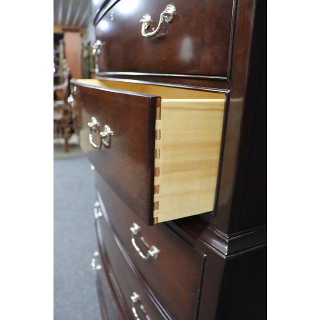 Pennsylvania House New Standards by Steve Tyrell Cherry Chest on Chest For Sale - Image 9 of 13