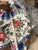 Vintage Fabric With Blue and Peach Rose Florals - 8 Yards For Sale In New York - Image 6 of 6