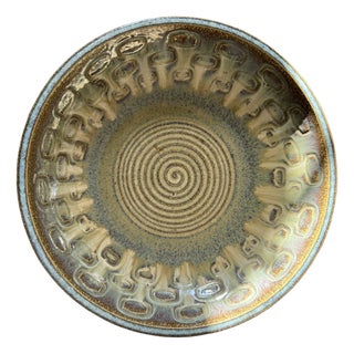 Large Lupin Plate and Jug by Einar Johansen Søholm for Søholm, 1960s, Set of 2 For Sale