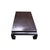 1990s Dark Brown Black Curve Legs Rectangular Kang Low Coffee Table Stand For Sale - Image 5 of 11