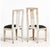 Swedish Gustavian Painted Dining Chairs, Set of 4 For Sale - Image 4 of 6