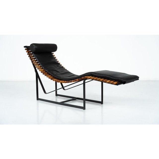 "Spine Back" Lounge Chair by Peter Strassl, Germany, 1970s