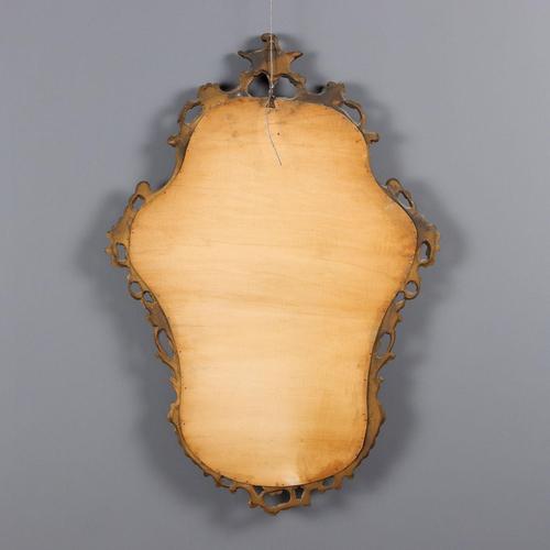Baroque Style Carved and Gilded Mirror For Sale - Image 9 of 10