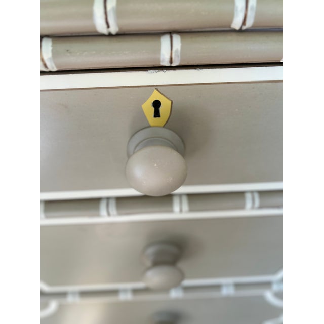 2010s Traditional Painted Chest For Sale - Image 5 of 14