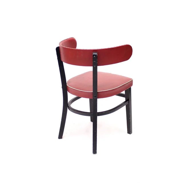 Hugging Chair by Werner West for Wilhelm Schauman Ltd, 1940s For Sale - Image 9 of 13