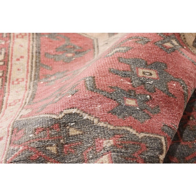Vintage Turkish Oushak Rug, 03'10 X 06'01 For Sale In Dallas - Image 6 of 10