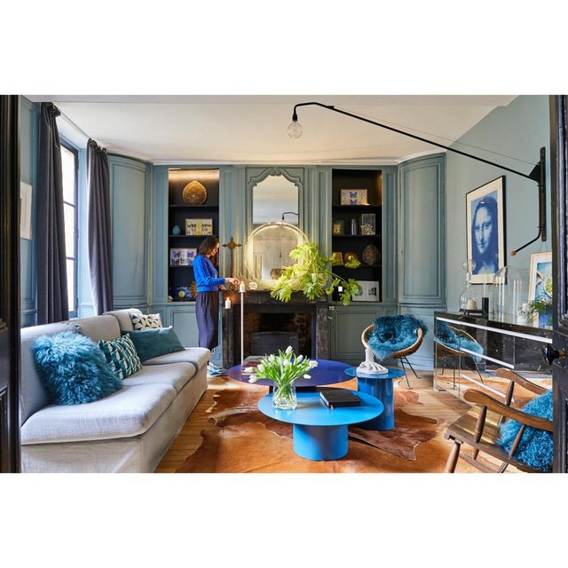 Gipsy 110 Low Basse Metal Table by Laurence Du Tilly For Sale - Image 17 of 18