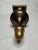Neoclassical Mixed Metal Bronze Finish & Brass Finial For Sale - Image 9 of 11
