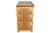 Mid-Century Modern Custom Oak and Marble Craftsman Bookcase For Sale - Image 3 of 10
