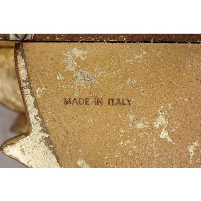 Pair Gold Gilt Italian Wall Shelves For Sale - Image 10 of 11