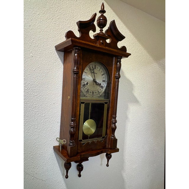 1930s 1930s Winthrop Grandmother's Wind Up Clock For Sale - Image 5 of 5