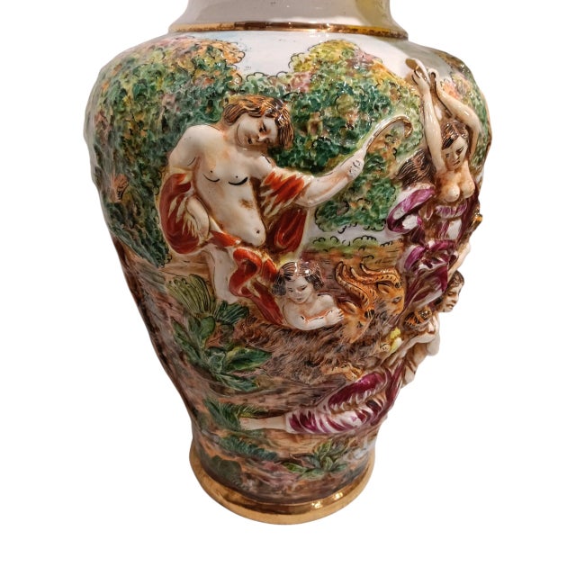 Umbrella Stand from Capodimonte, 1960s For Sale - Image 4 of 5