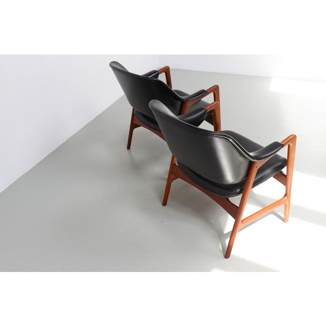 Black Set of Vintage Junior Teak Armchairs by Ingmar Relling for VSM, 1950s For Sale - Image 8 of 18