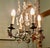 French Chandelier with Crystal Amber and Mauve Fruits, 1900 For Sale - Image 4 of 8
