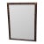 English 1920s Bamboo Gilded Wall Mirror Black& Gold For Sale